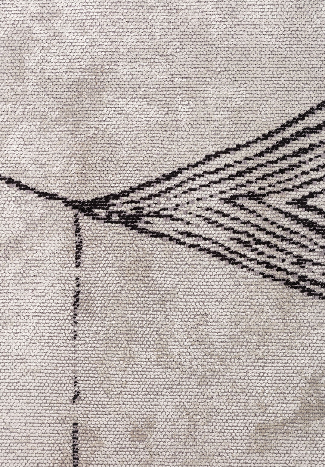 Astro Black - Bone Rug Rugs - Venetto Design Venettodesign.com