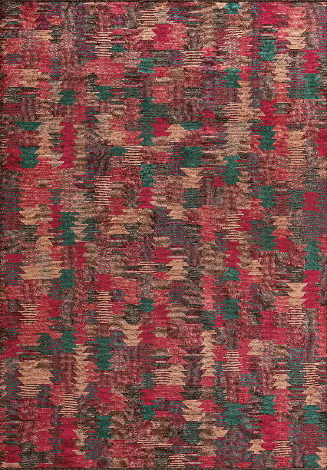 Clan Light Coral - Fuchsia Rug Rugs - Venetto Design Venettodesign.com