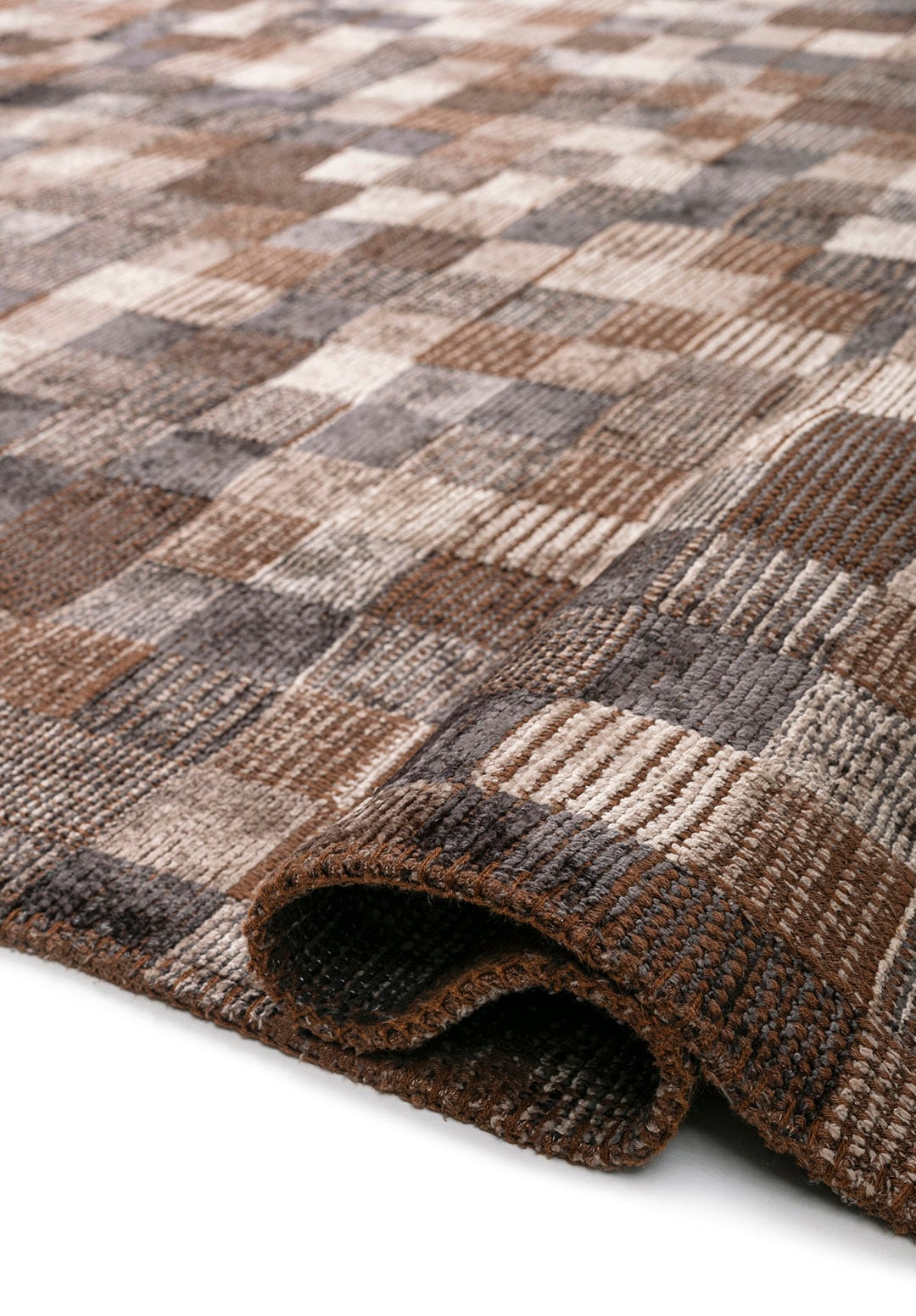 Tessell Light Grey - Charcoal Rug Rugs - Venetto Design Venettodesign.com