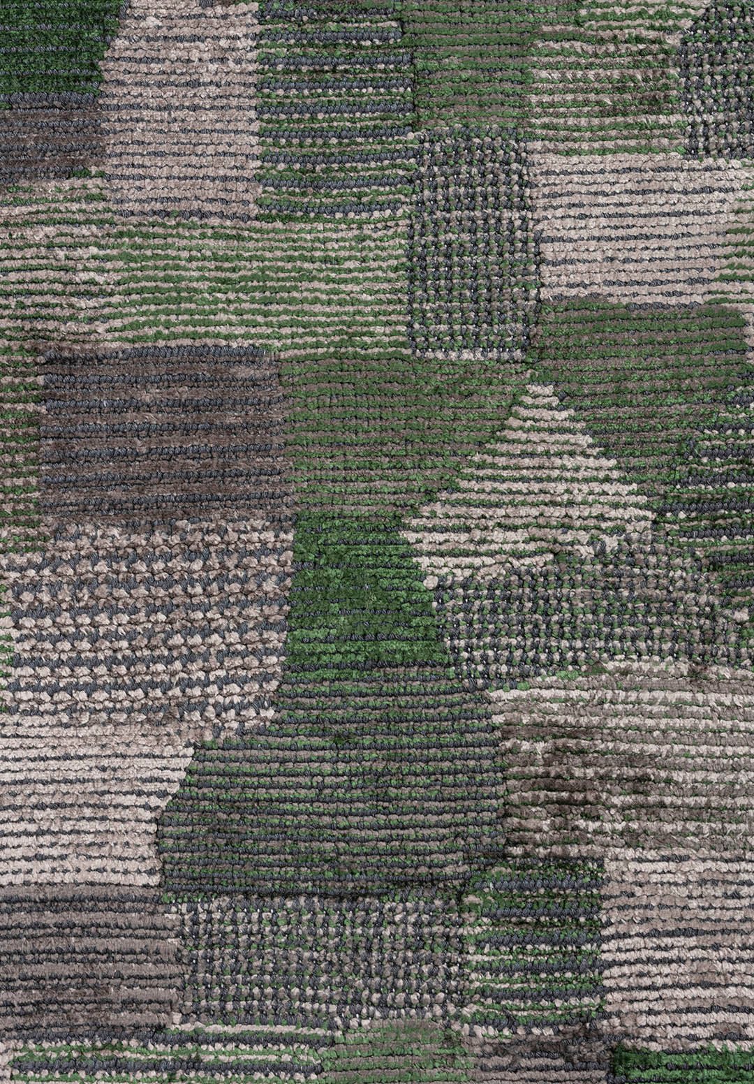 Dune Anthracite - Forest Green Rug Rugs - Venetto Design Venettodesign.com