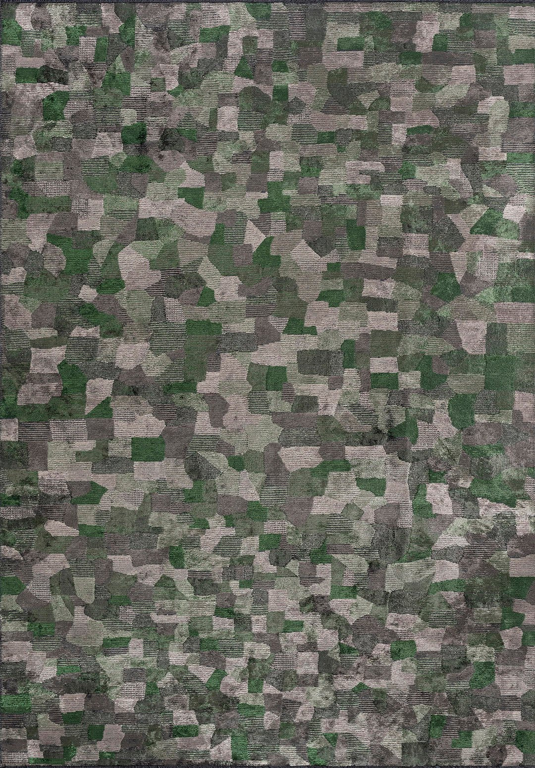 Dune Anthracite - Forest Green Rug Rugs - Venetto Design Venettodesign.com