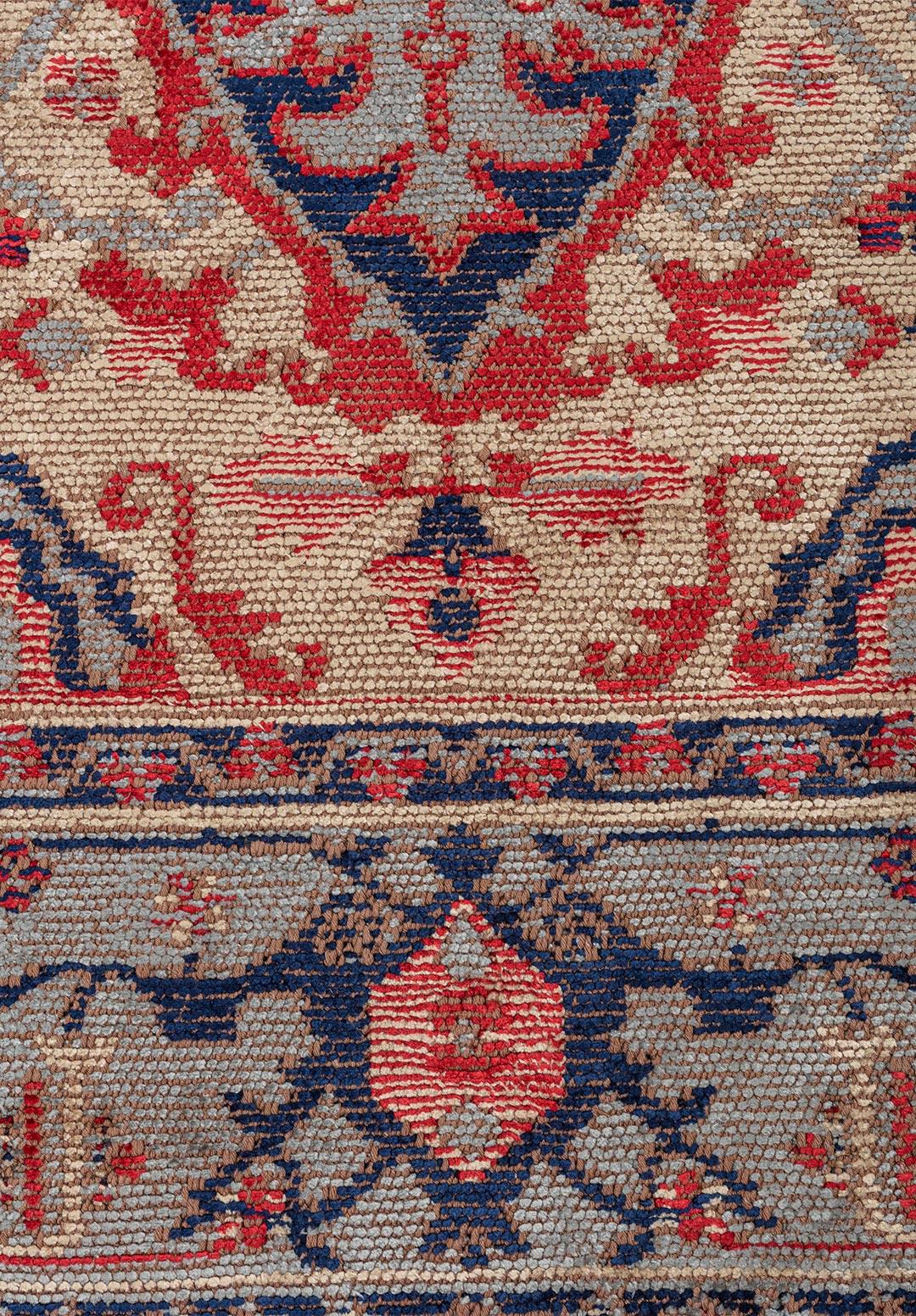 Alcasar Beige - Red Rug