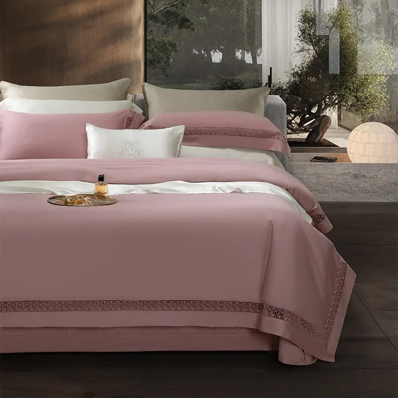 Elysium Rose Egyptian Cotton Bedding Set