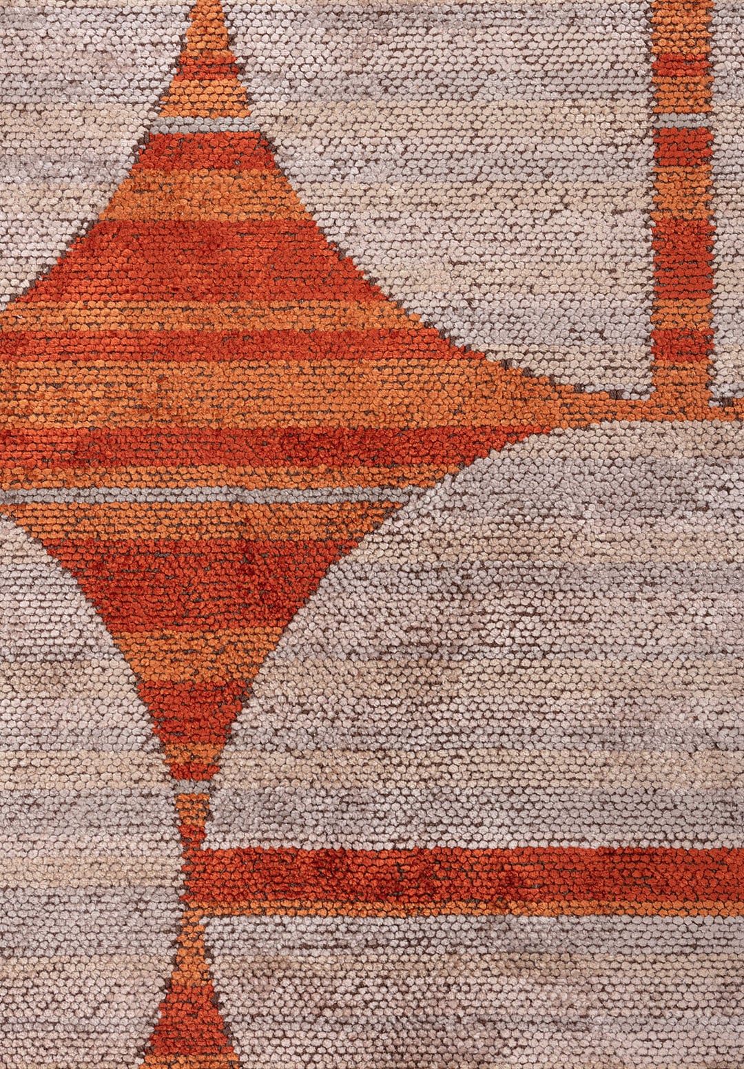 Eclipse Rust - Terra Rug Rugs - Venetto Design Venettodesign.com