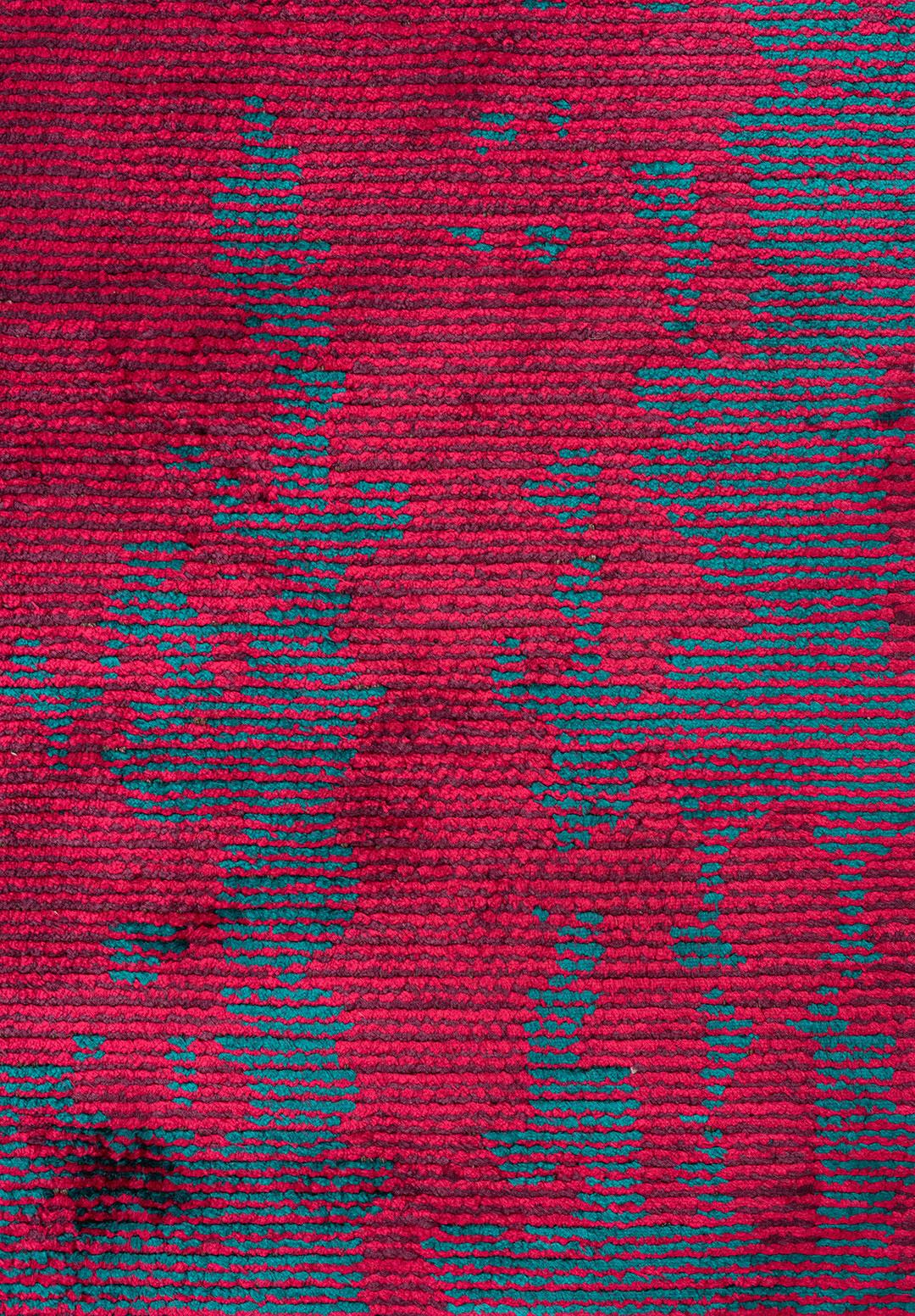 Horizon Magenta - Dark Turquoise Rug Rugs - Venetto Design Venettodesign.com