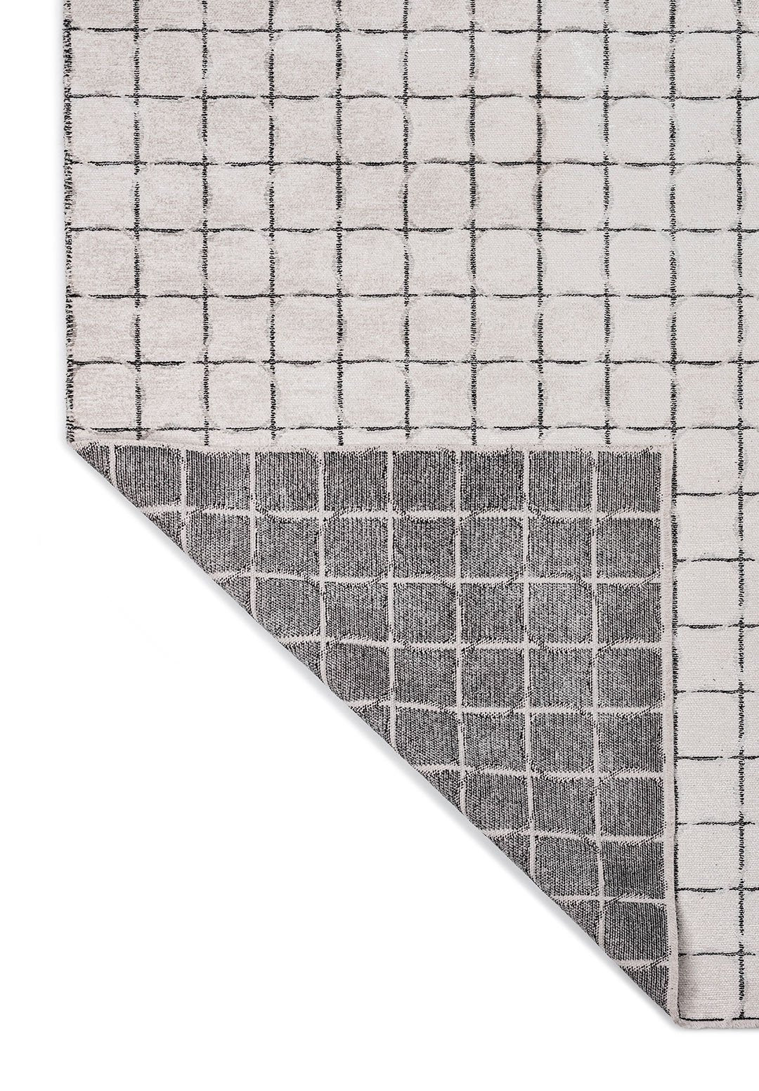 Equinox Black - Light Grey Rug Rugs - Venetto Design Venettodesign.com