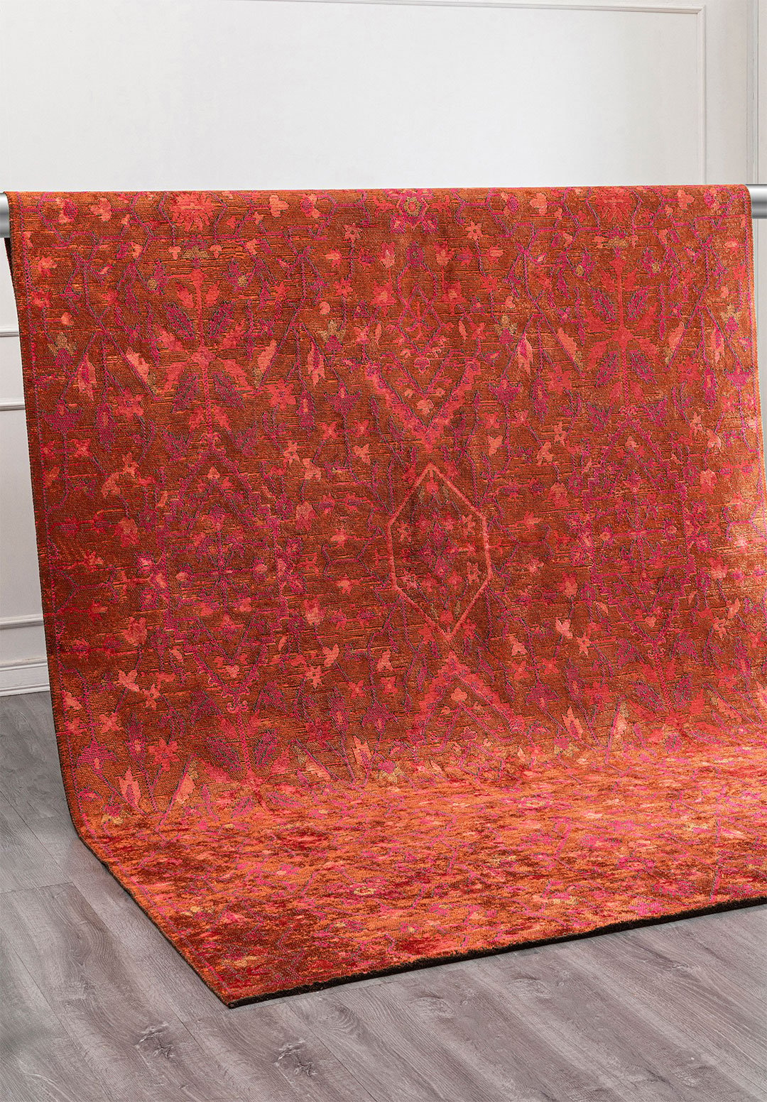Fleur Terra - Fuchsia Rug Rugs - Venetto Design Venettodesign.com