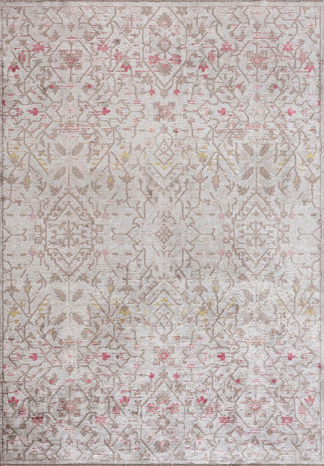 Fleur Bone - Nougat Rug Rugs - Venetto Design Venettodesign.com
