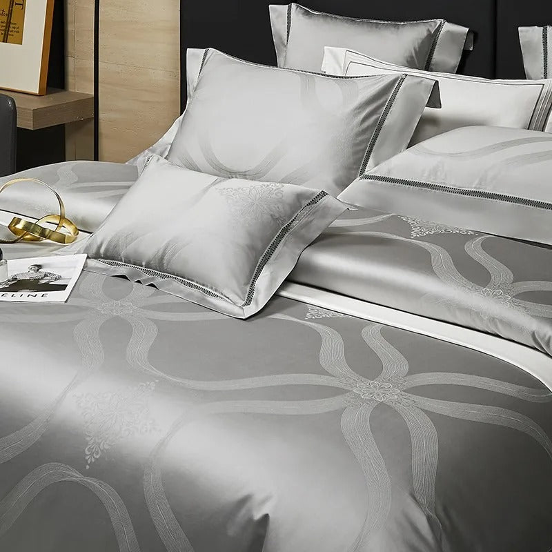 Arian Egyptian Cotton Jacquard Luxury Bedding Set