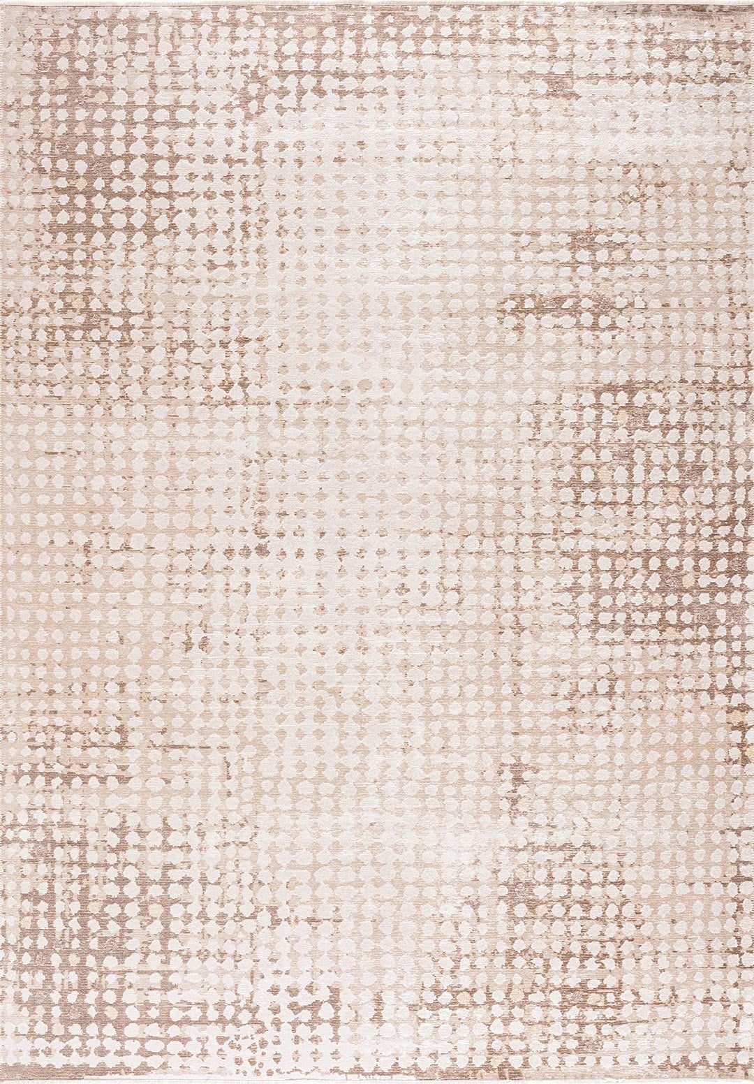 Dots Nougat - Ecru Rug Rugs - Venetto Design Venettodesign.com