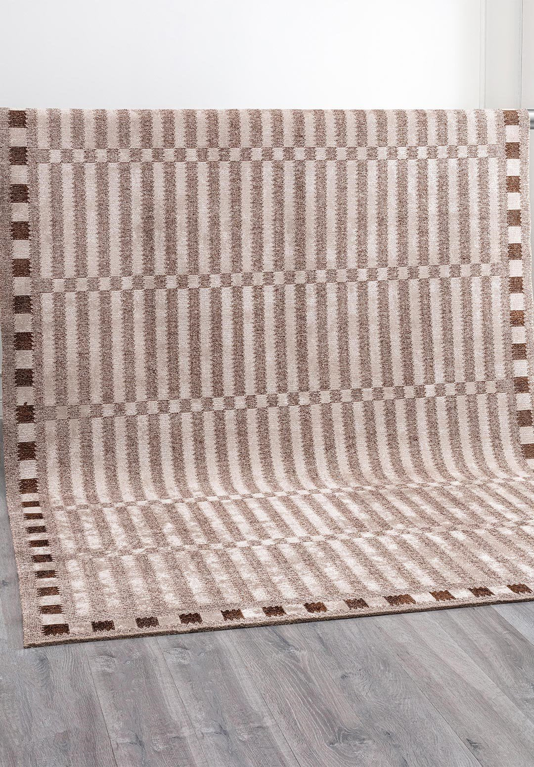 Rytmo Stone - Dark Brown Rug Rugs - Venetto Design Venettodesign.com