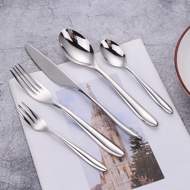 Aristo Silver Luxury 18/10 Stainless Steel Cutlery Set - Venetto Design Venettodesign.com