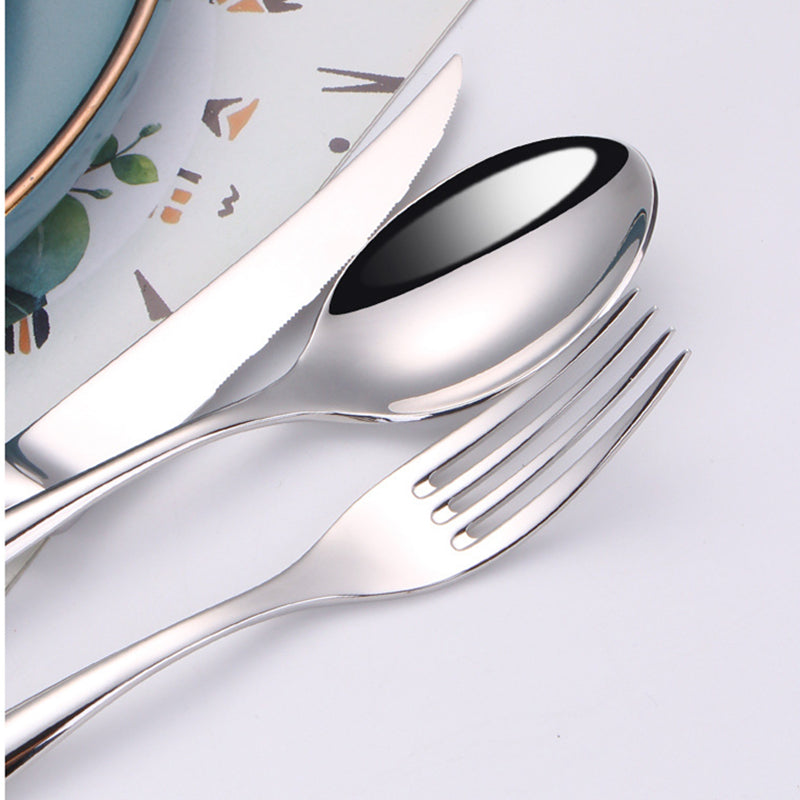 Marissa Silver Luxury Cutlery Set