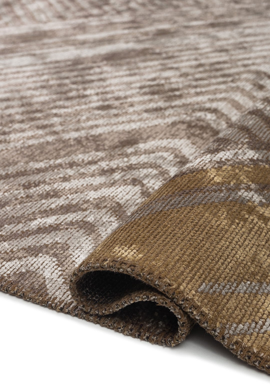 Cavern Dark Beige - Light Grey Rug Rugs - Venetto Design Venettodesign.com