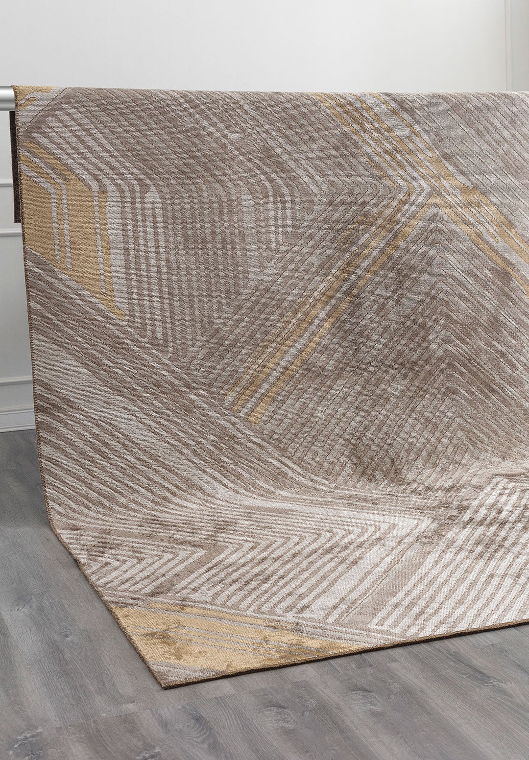 Cavern Dark Beige - Light Grey Rug Rugs - Venetto Design Venettodesign.com