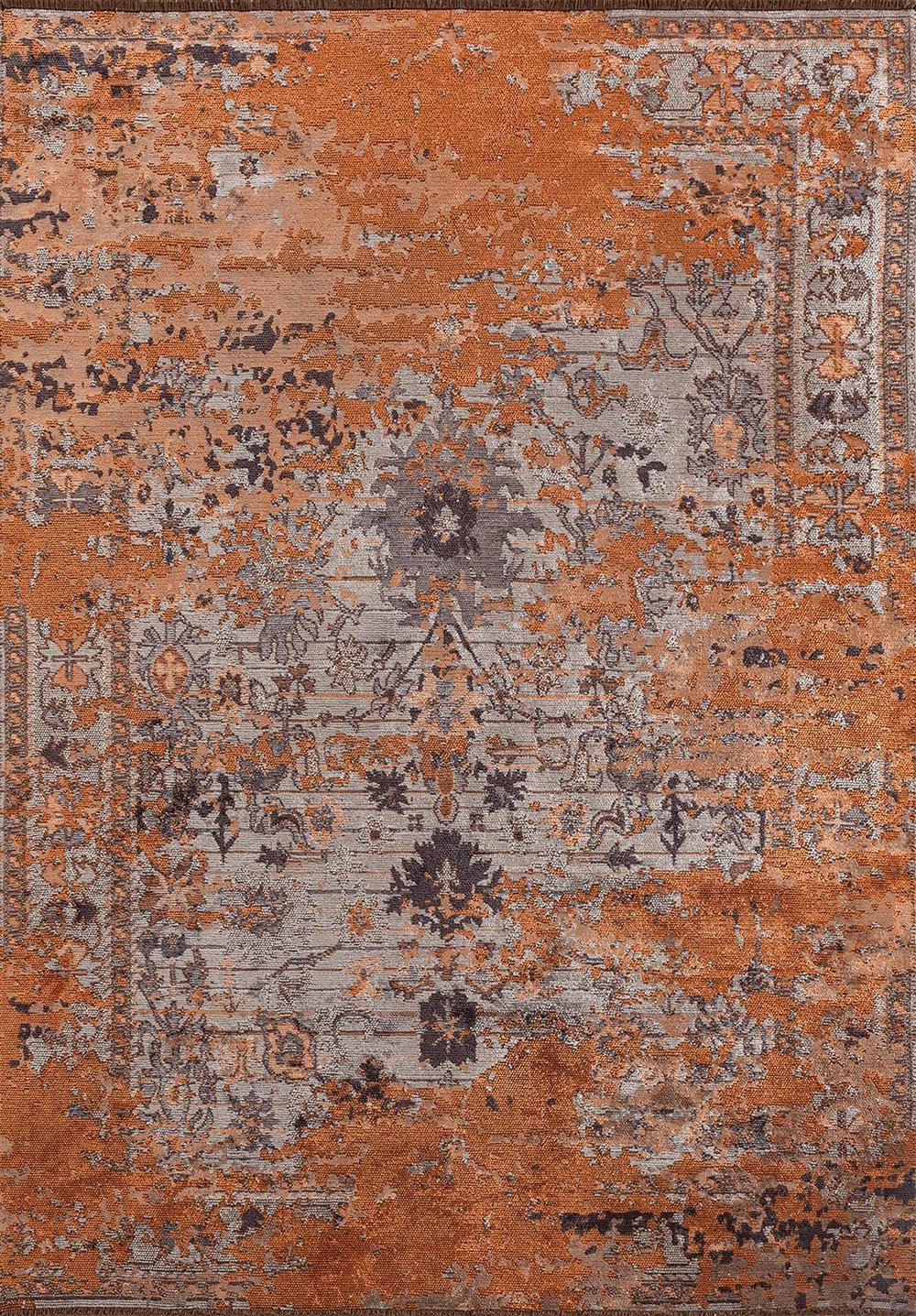 Patina Terra - Dark Grey Rug