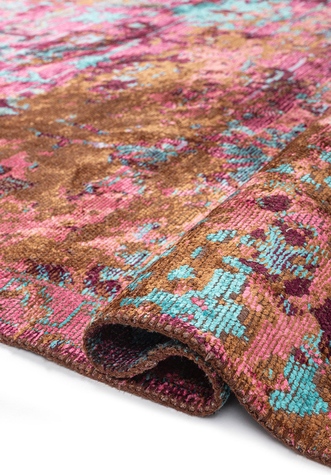 Patina Cacao - Pink Rug