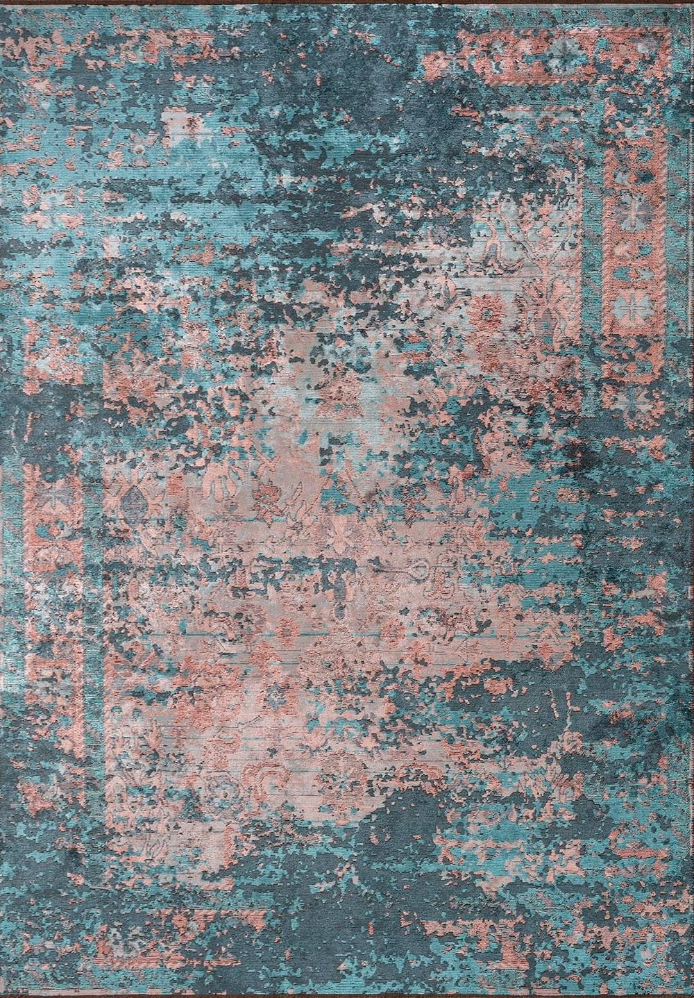 Patina Petrol - Turquoise Rug