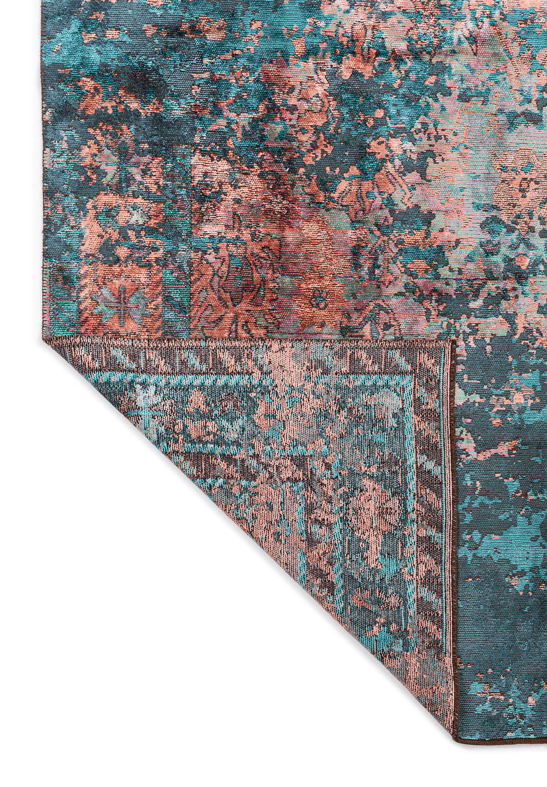Patina Petrol - Turquoise Rug