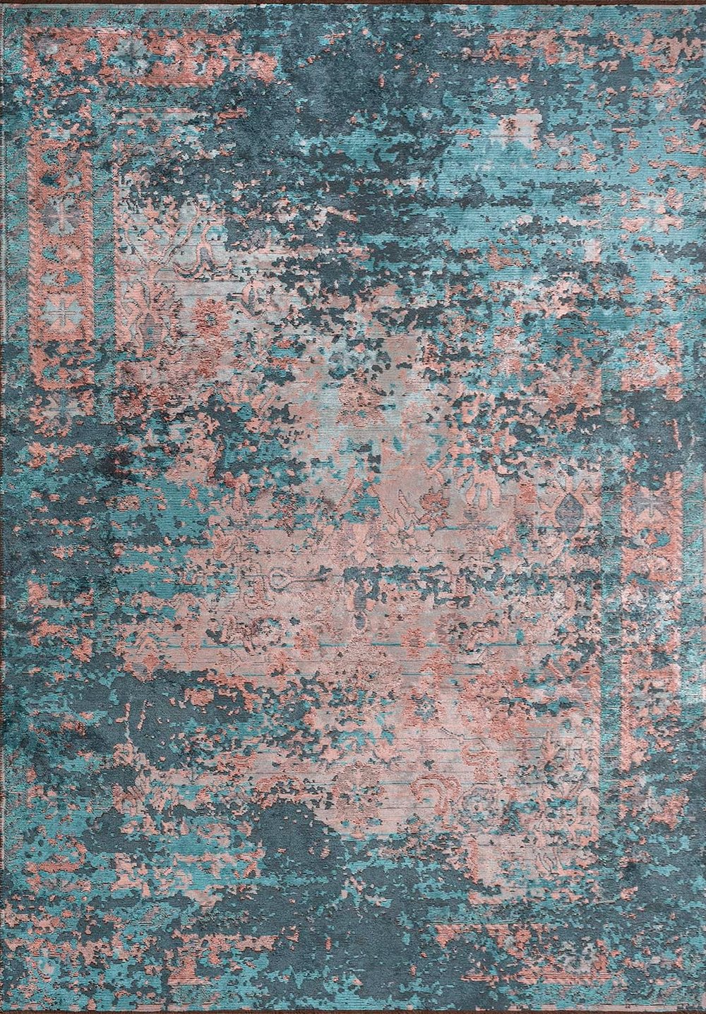 Patina Petrol - Turquoise Rug