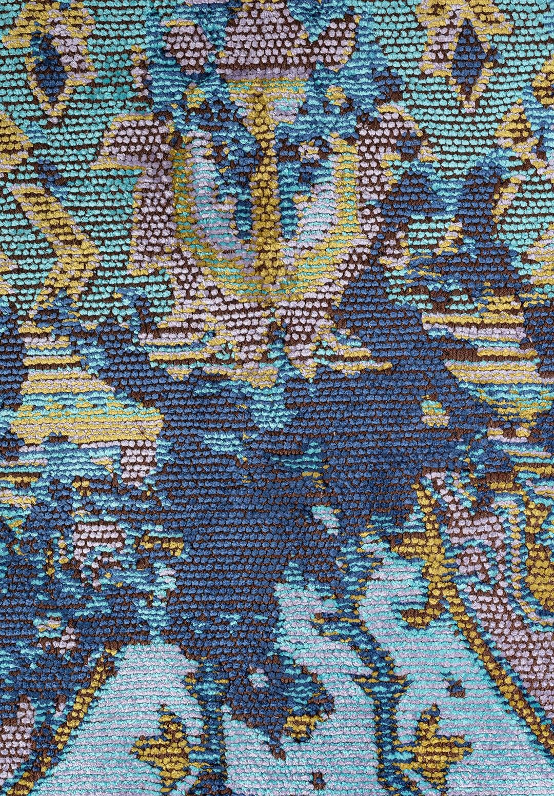Emperor Turquoise - Lilac Rug