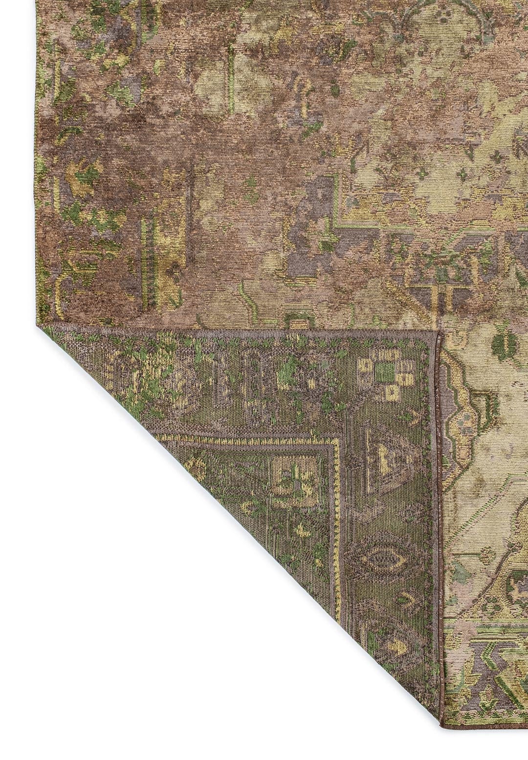 Emperor Mink - Forest Green Rug