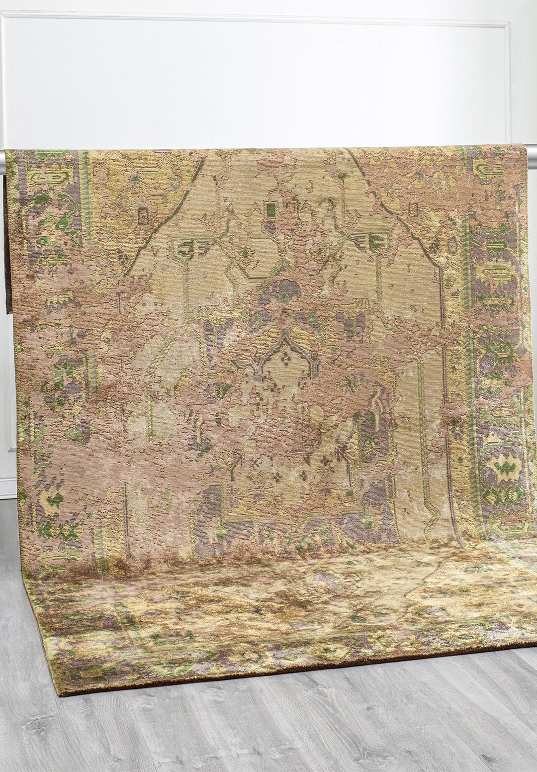 Emperor Mink - Forest Green Rug