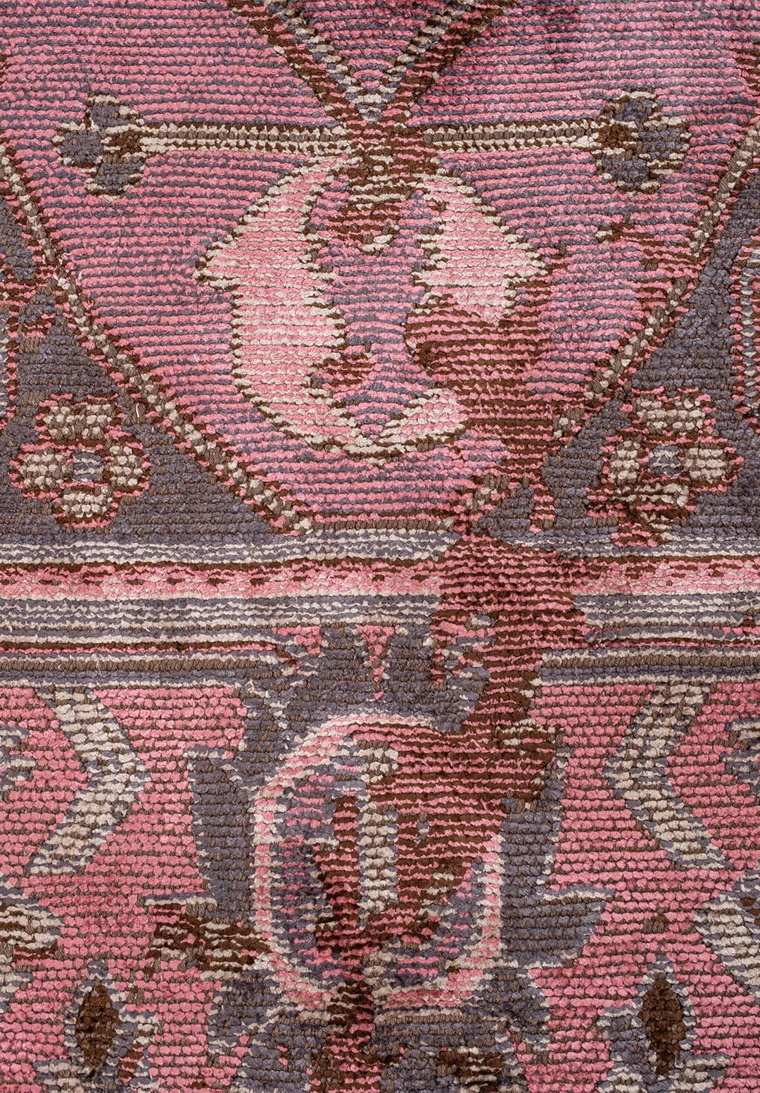 Emperor Dark Brown - Rose Rug