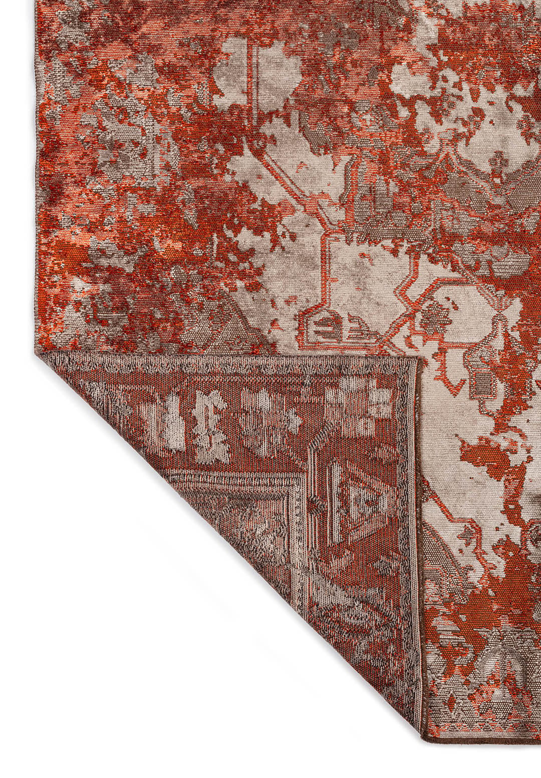 Emperor Rust - Gray Rug