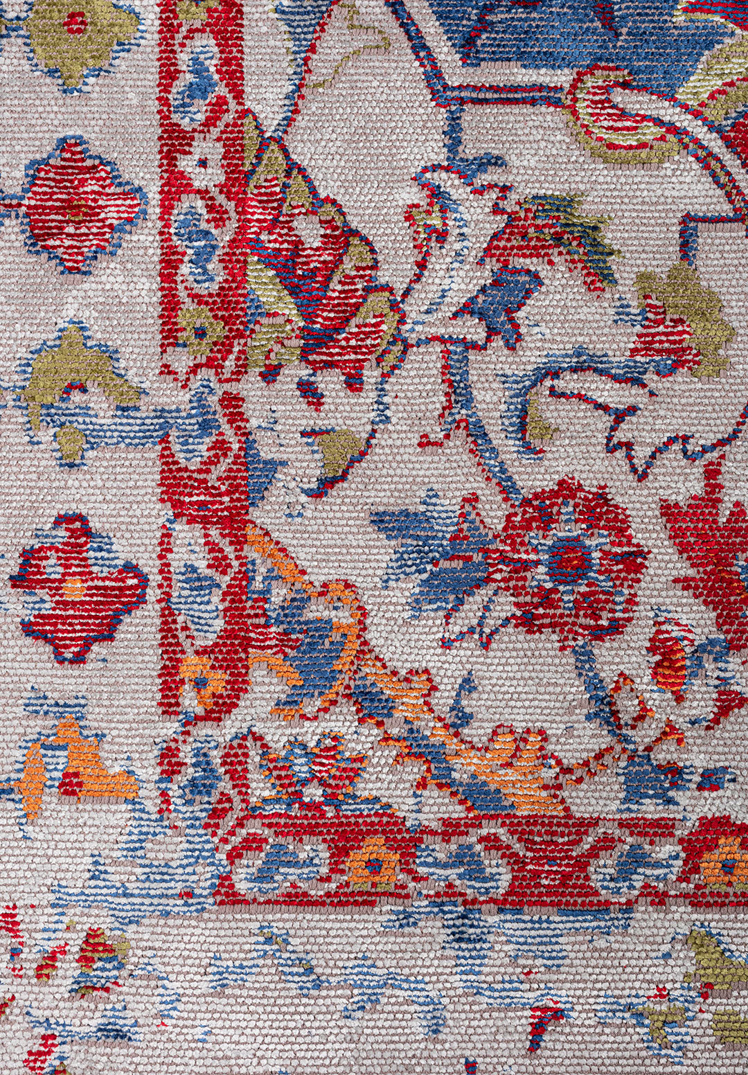 Bastille Light Grey - Navy Blue Rug Rugs - Venetto Design Venettodesign.com