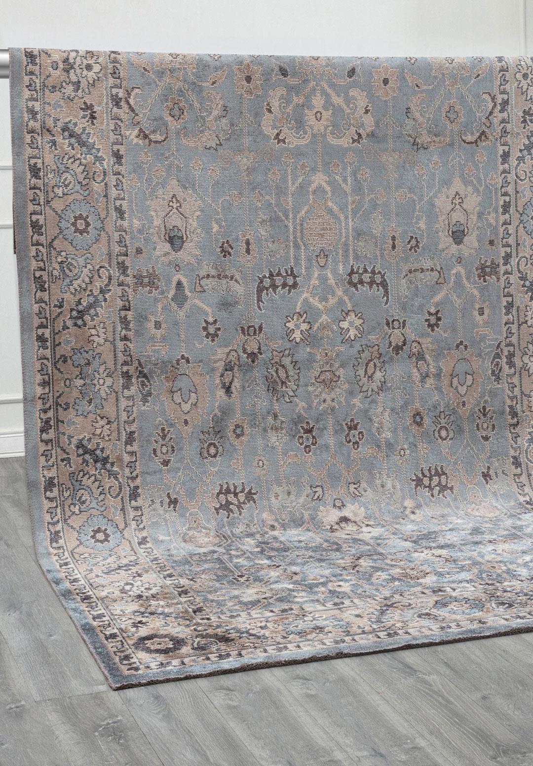 Virelle Blue - Charcoal Rug