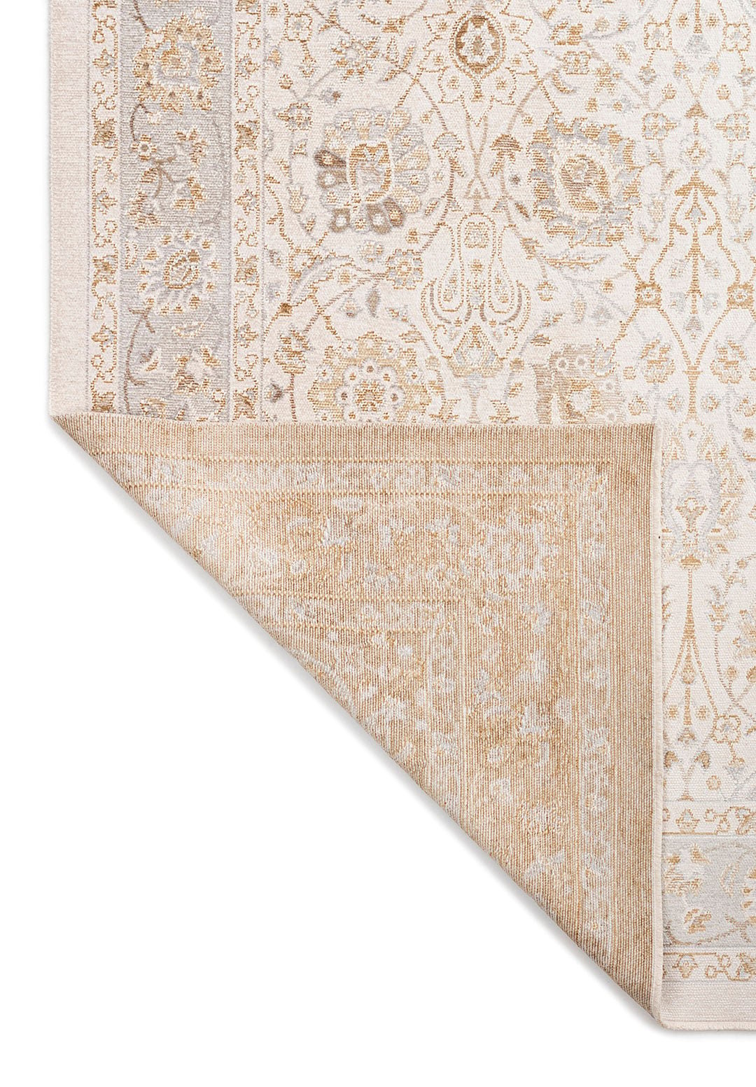 Soraya Ecru - Dark Beige Rug Rugs - Venetto Design Venettodesign.com