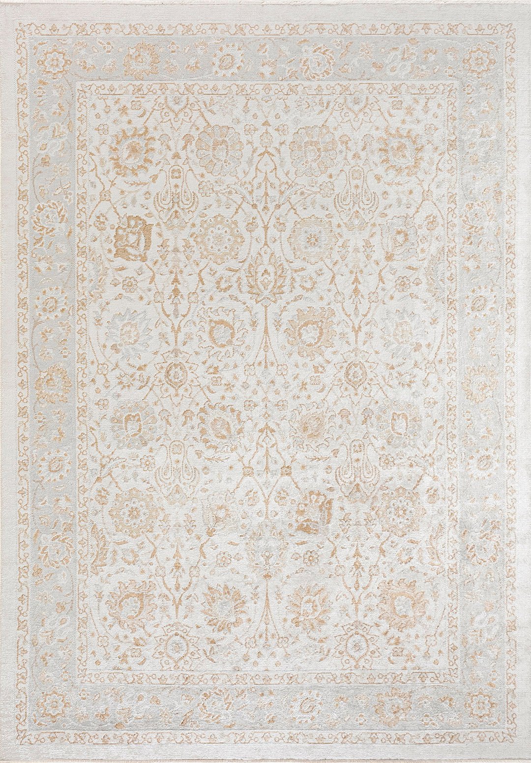 Soraya Ecru - Dark Beige Rug Rugs - Venetto Design Venettodesign.com