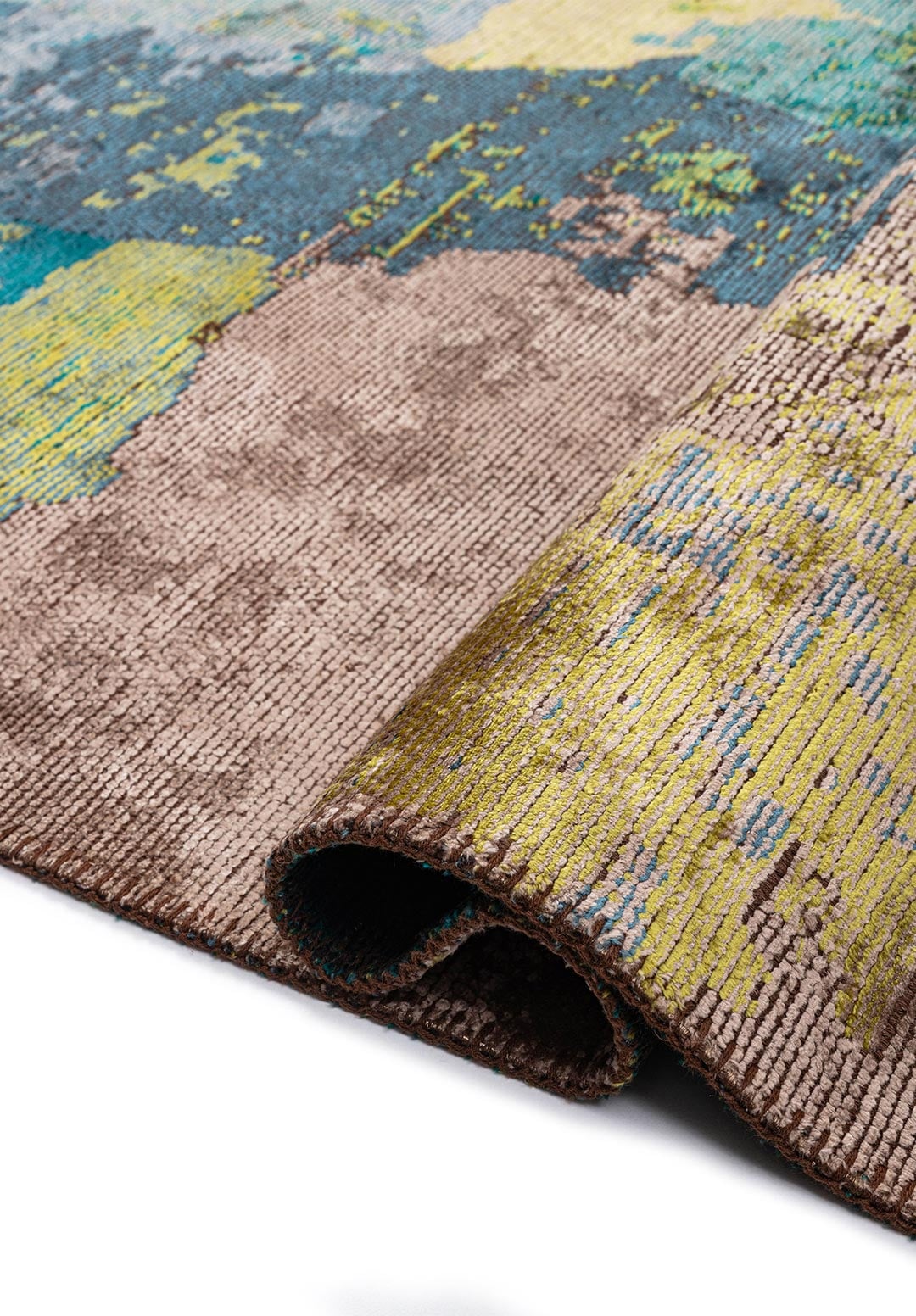 Lush Petrol - Nougat Rug Rugs - Venetto Design Venettodesign.com