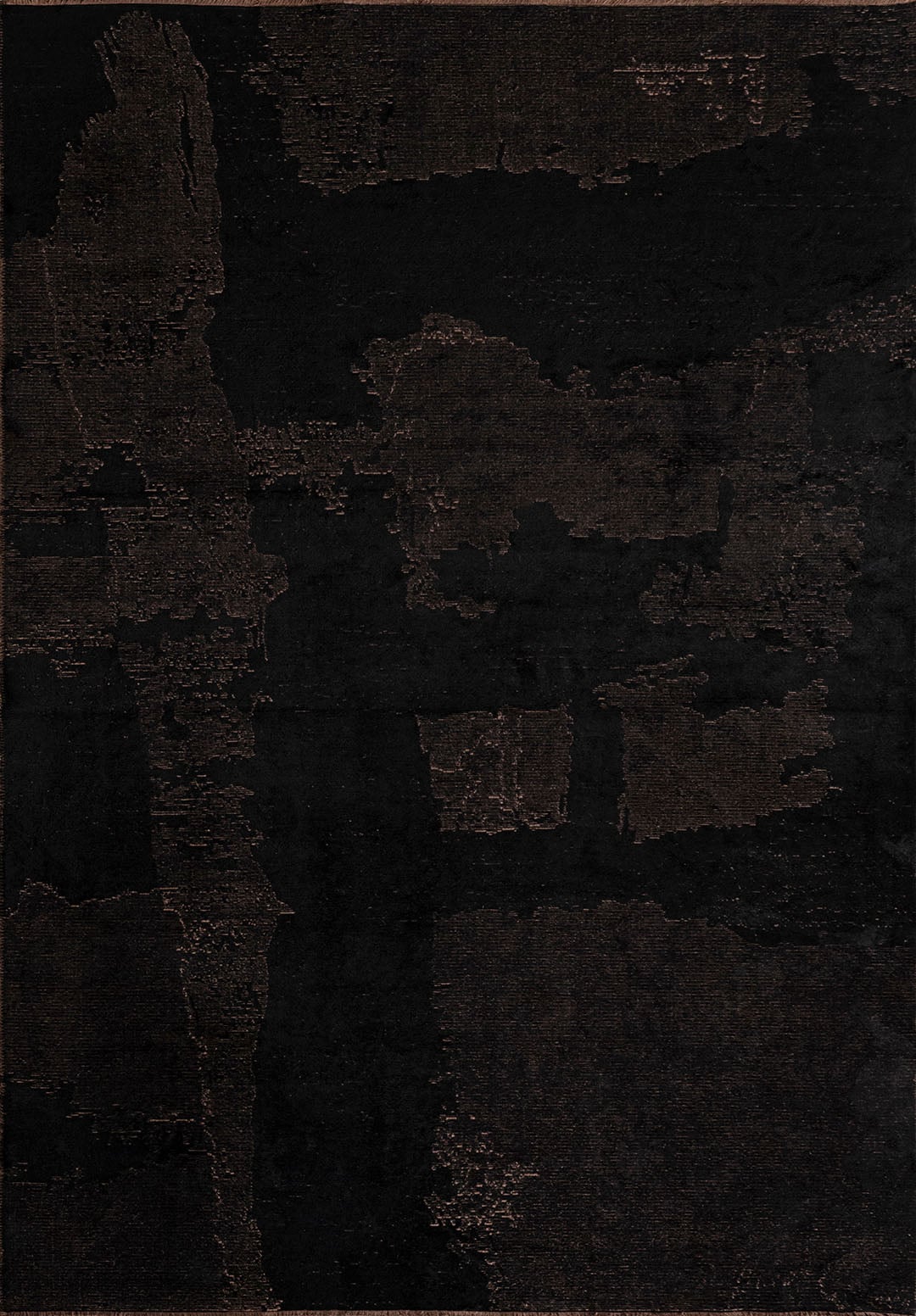 Lush Black Rug Rugs - Venetto Design Venettodesign.com