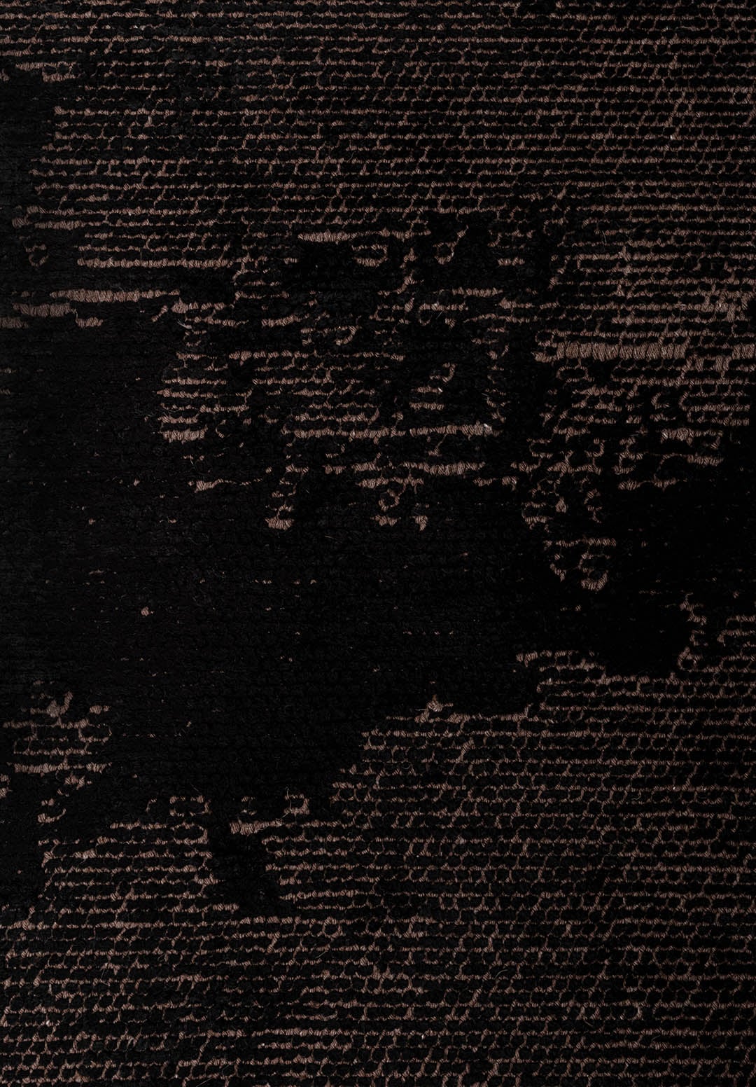 Lush Black Rug Rugs - Venetto Design Venettodesign.com