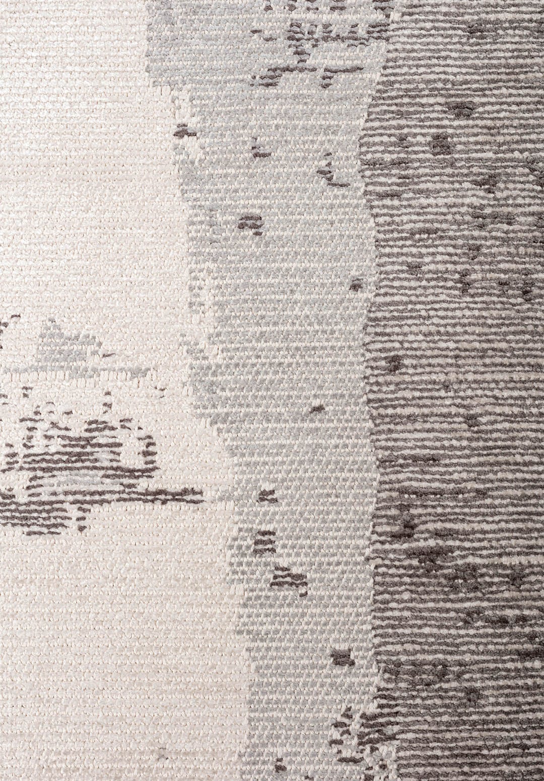 Lush Light Grey - Ecru Rug Rugs - Venetto Design Venettodesign.com