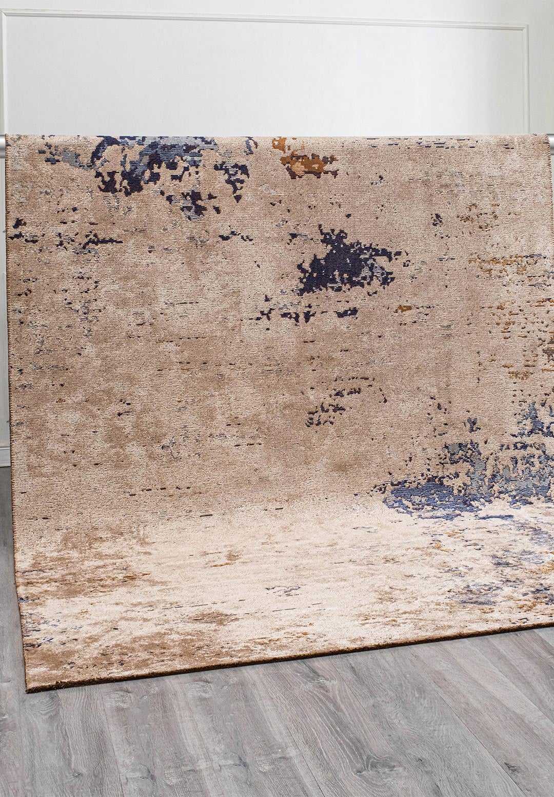 Frost Cream - Blue Rug Rugs - Venetto Design Venettodesign.com