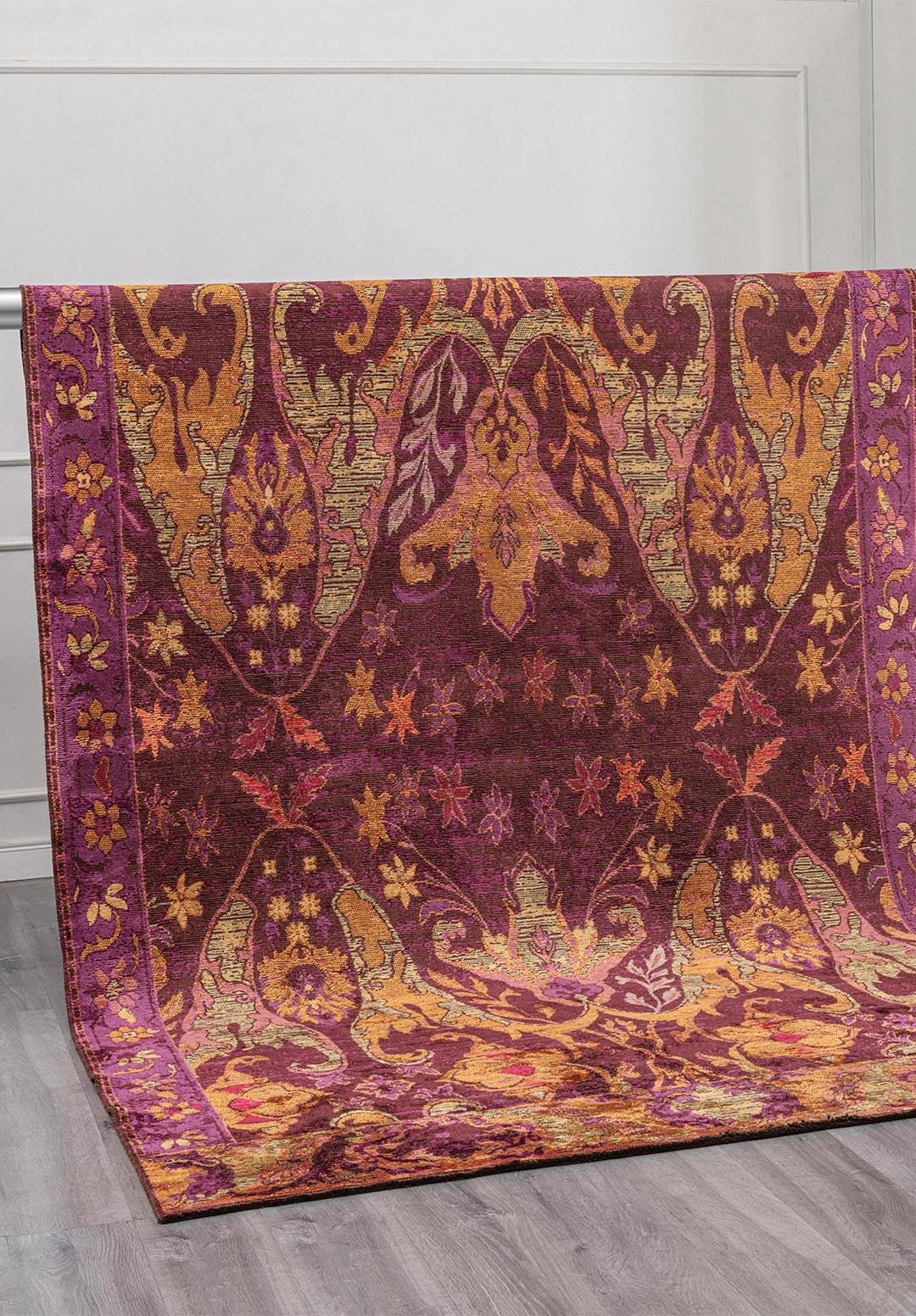 Velorien Plum - Rust Rug