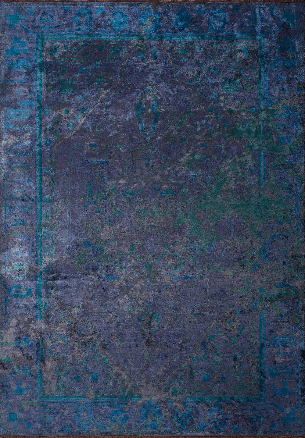 Emperor Dark Turquoise Rug