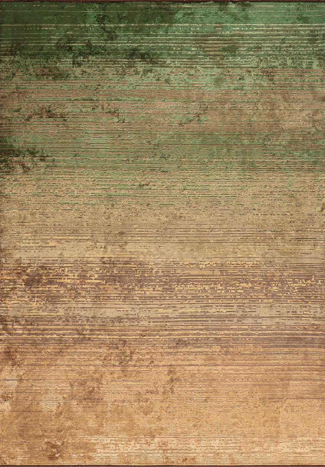 Aurora Gold - Forest Green Rug Rugs - Venetto Design Venettodesign.com