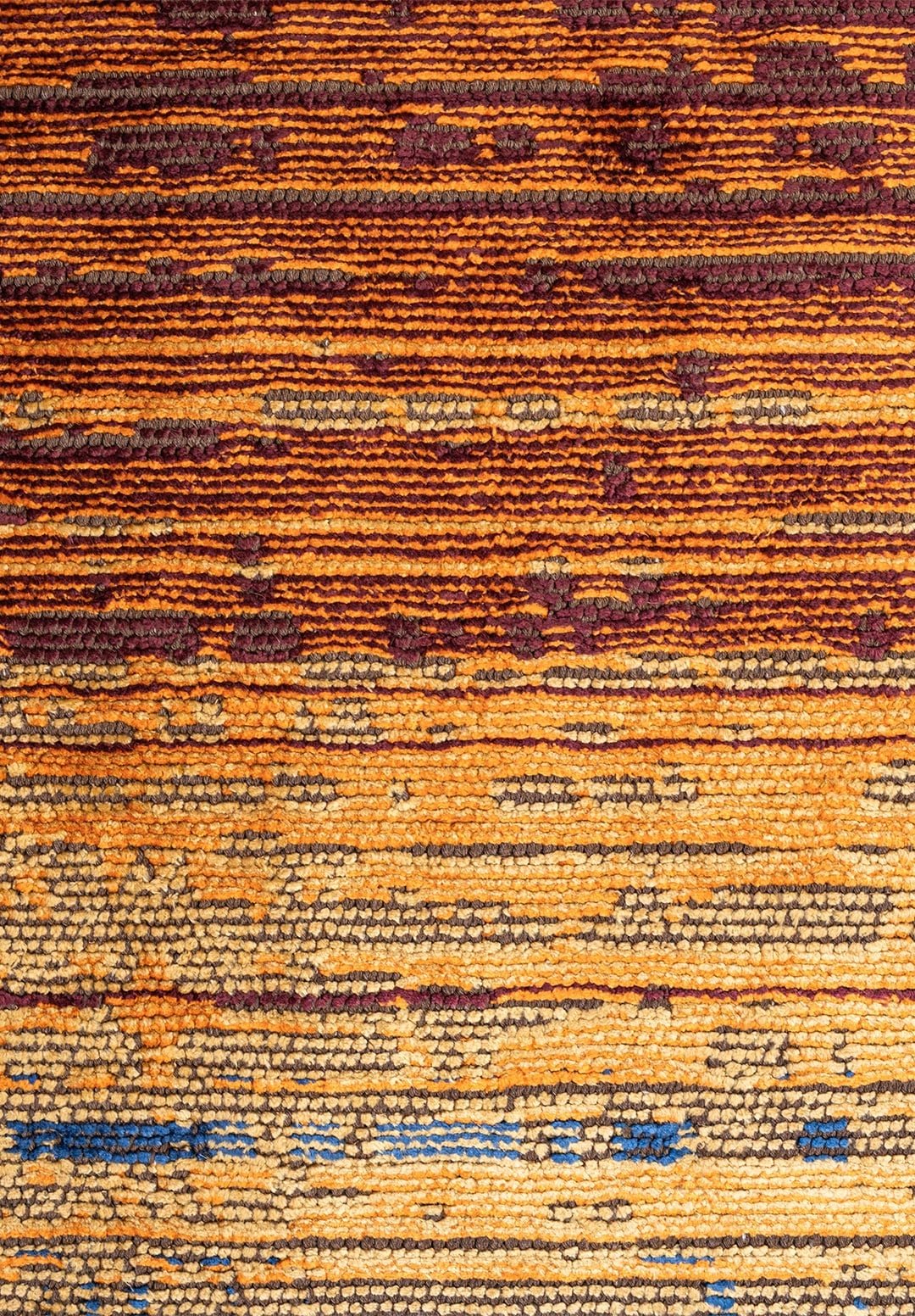 Aurora Dark Turquoise - Orange Rug Rugs - Venetto Design Venettodesign.com