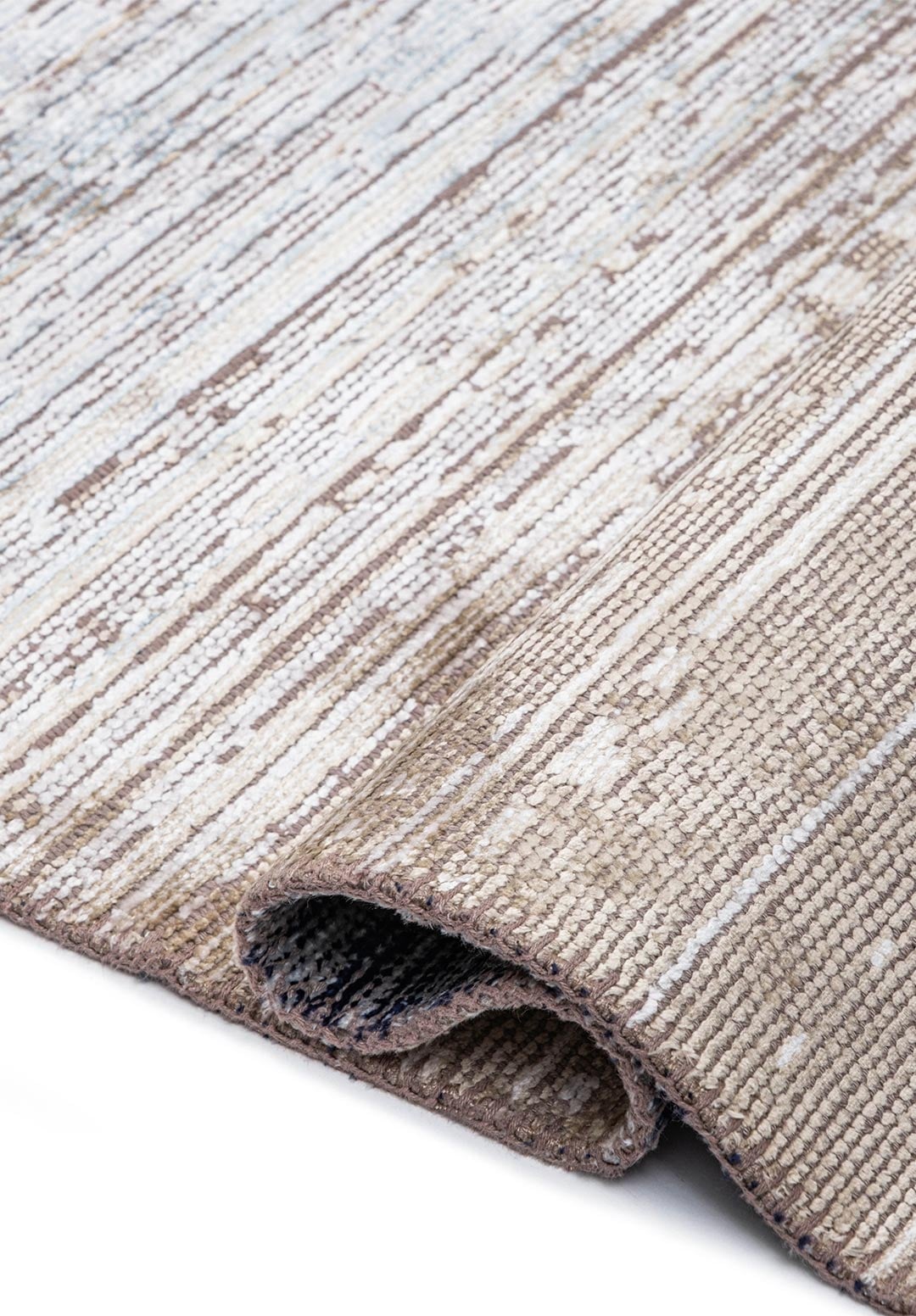 Aurora Beige - Navy Blue Rug Rugs - Venetto Design Venettodesign.com