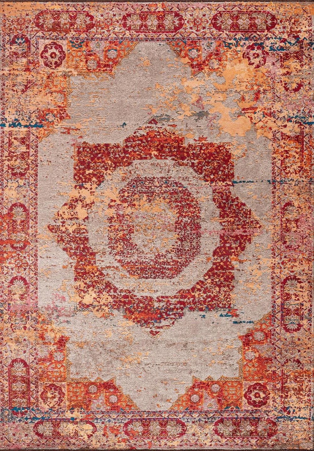 Ardesia Cream - Orange Rug