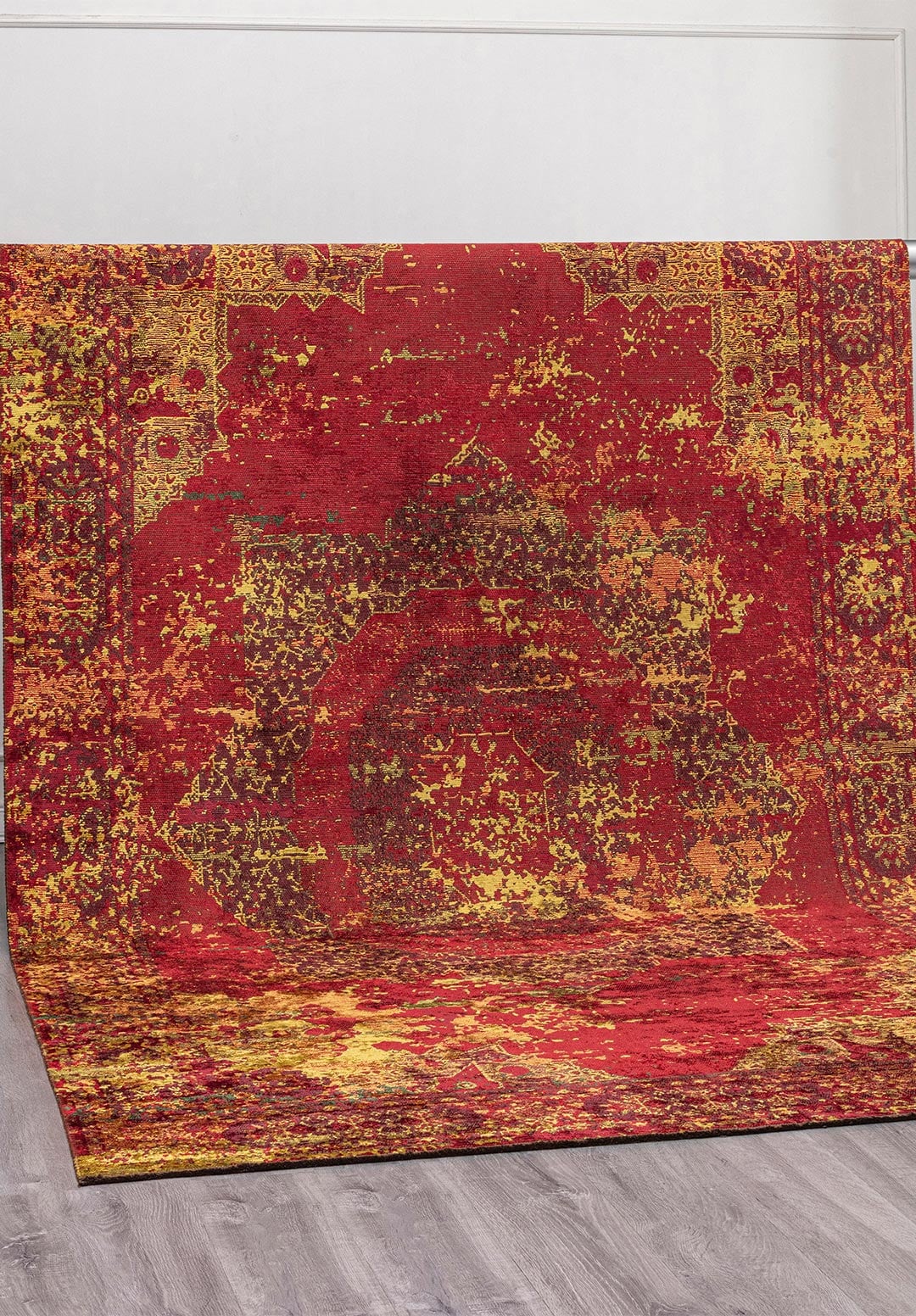 Ardesia Red - Yellow Rug