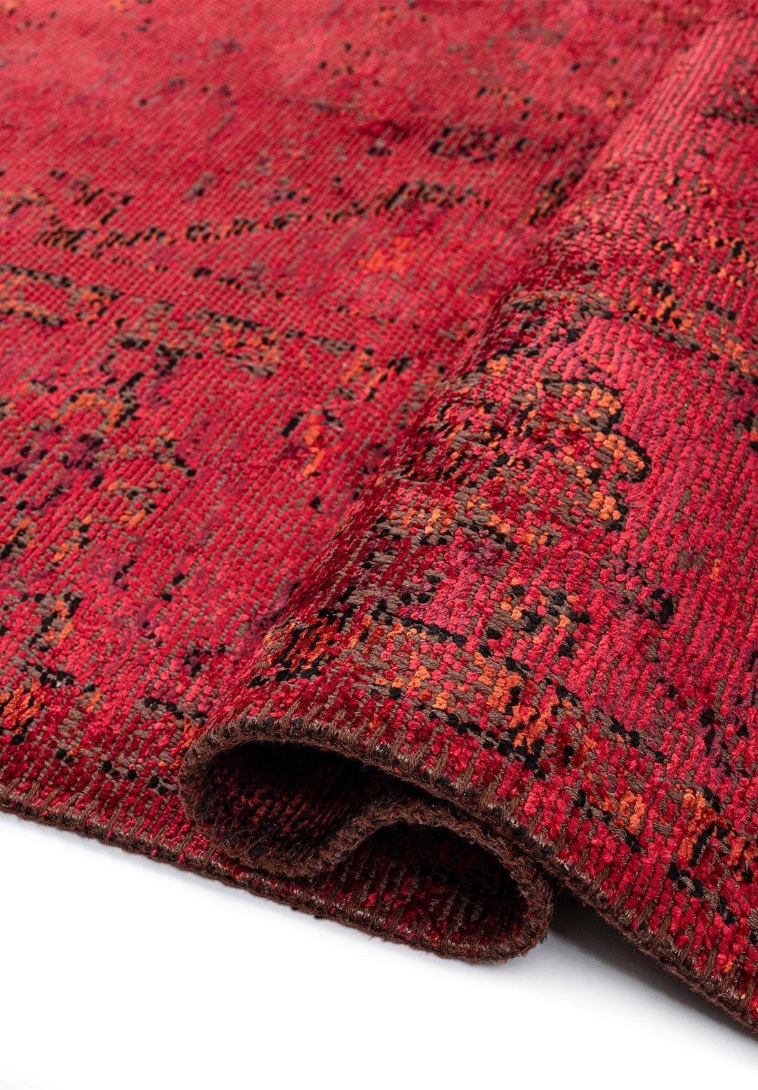 Serelis Crimson - Bronze Rug