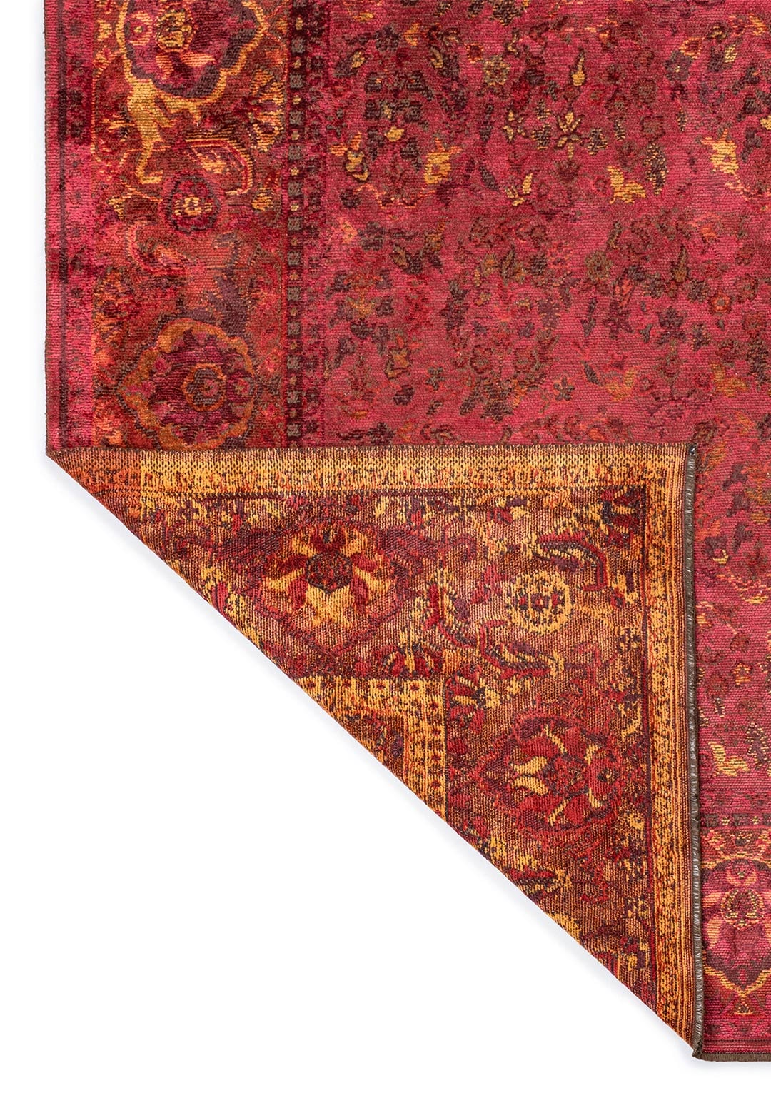 Vellora Magenta - Cherry Red Rug