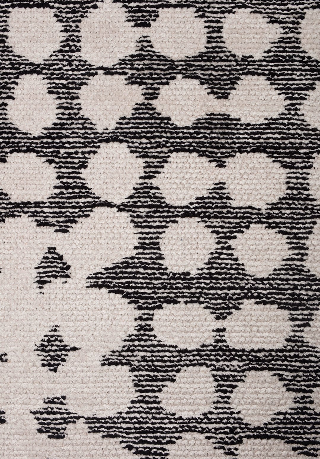 Dots Black - Ecru Rug Rugs - Venetto Design Venettodesign.com