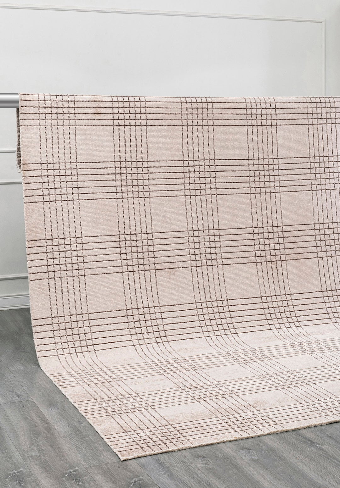 Lattice Dark Brown - Stone Rug Rugs - Venetto Design Venettodesign.com