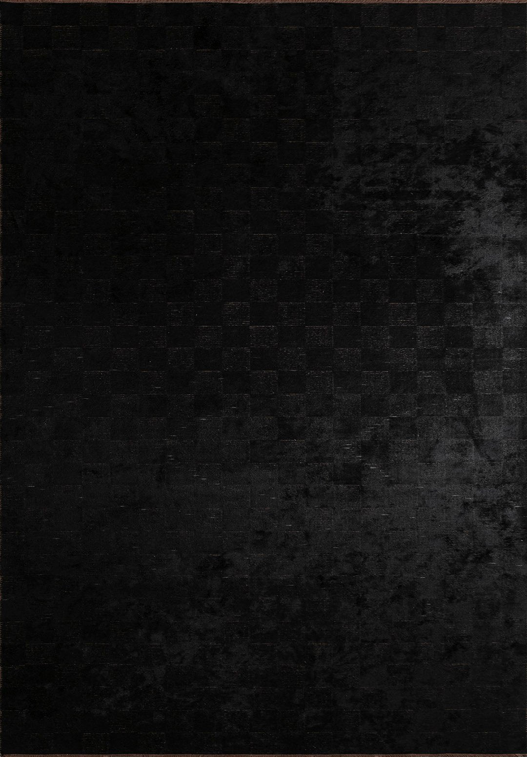 Checkers Black Rug Rugs - Venetto Design Venettodesign.com